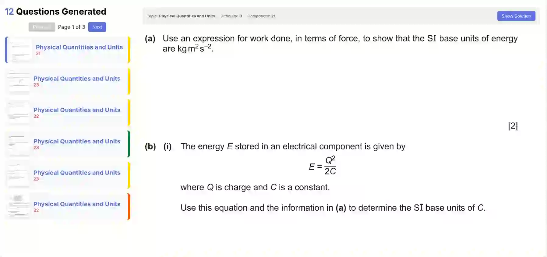 Question Generator